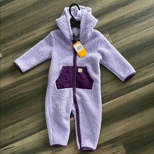 Carhartt Purple Fleece One Piece